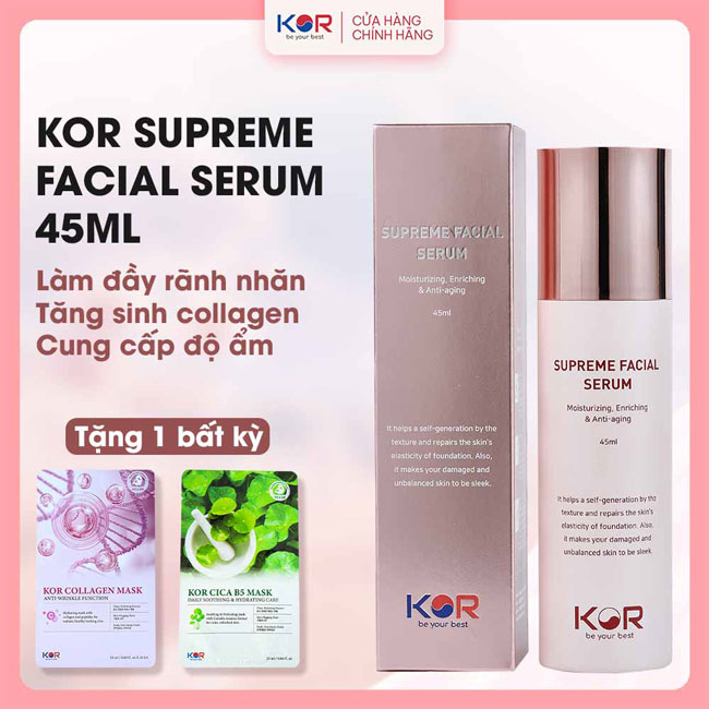 Serum dưỡng trắng KOR – Hàn Quốc Supreme Facial
